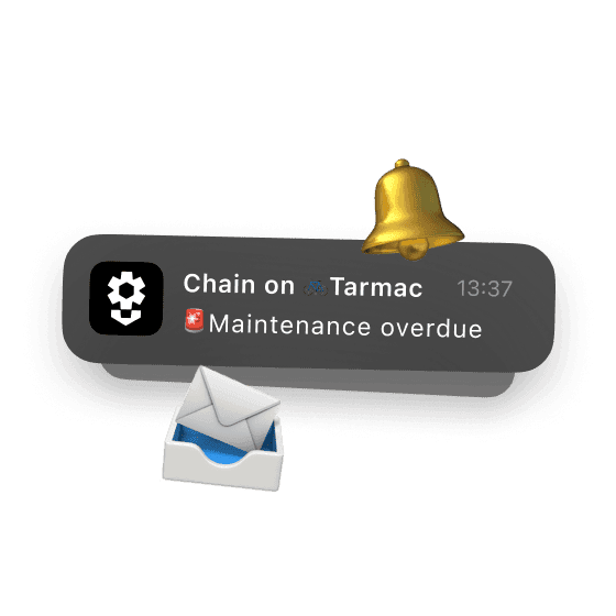 Get bike maintenance alerts